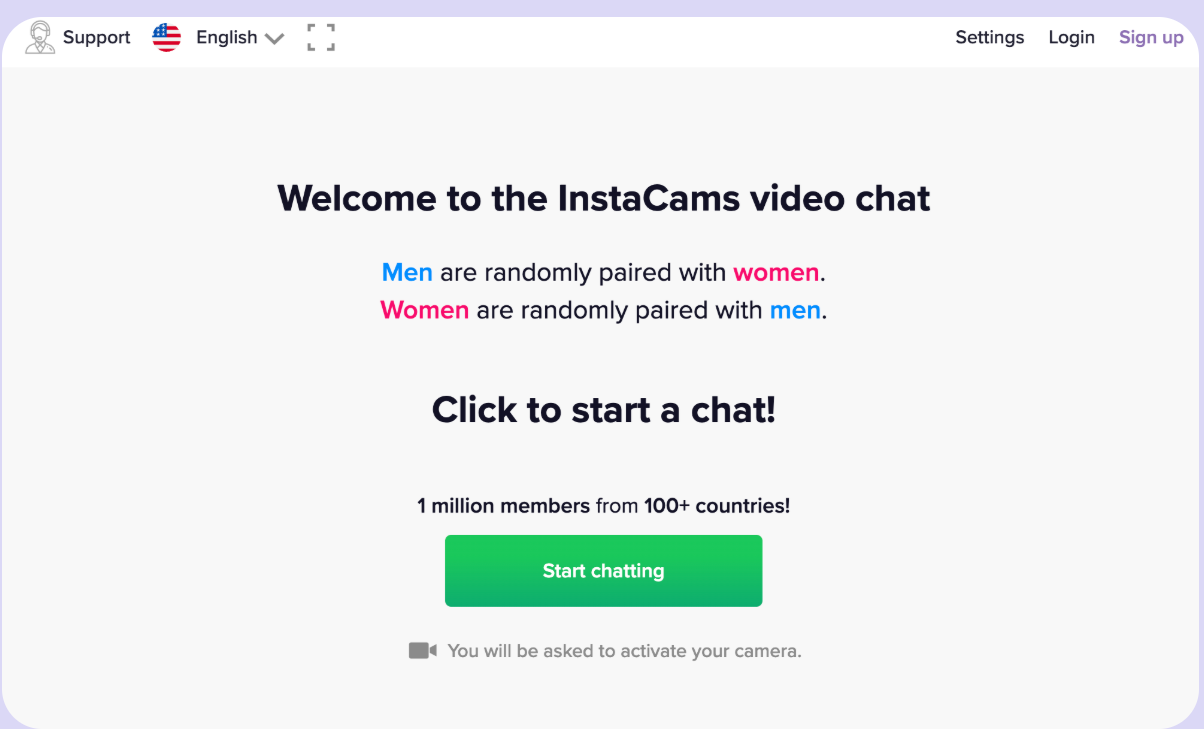 instacams usa